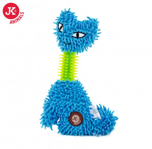 JK suņu rotaļlieta Auduma kaķis zils 24cm